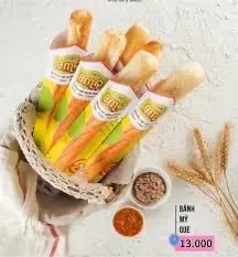 Hình ảnh Bánh mì pate - xúc xích - chà bông