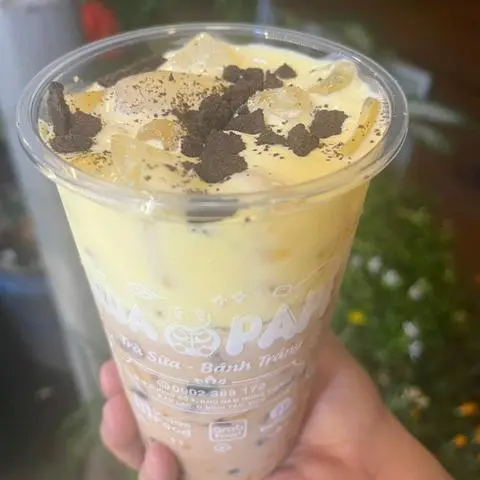 Hình ảnh Trà Sữa Trân Châu Kem Trứng Muối Oreo