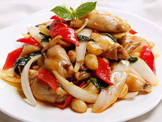 Hình ảnh Ếch xào sate