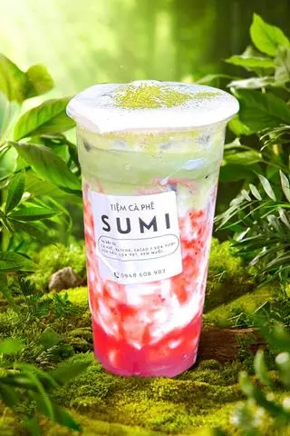 Hình ảnh Matcha sốt dâu