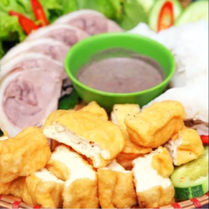 Hình ảnh Bún Đậu Thịt Bắp Giò 