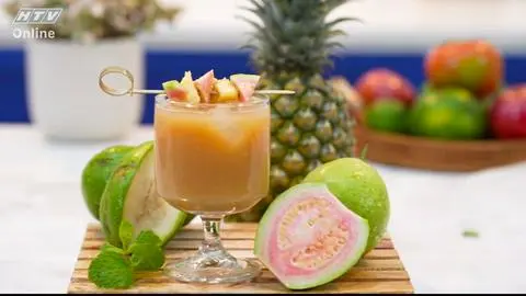 Hình ảnh Nước ép thơm - ổi - cóc