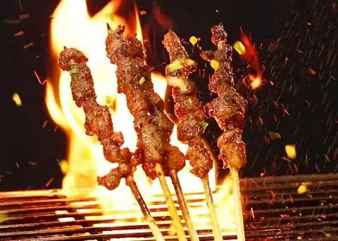 Hình ảnh 炙烤羊肉5串/ Thịt Dê Nướng 5 Xiên