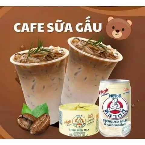 Hình ảnh Coffe Sữa Gấu