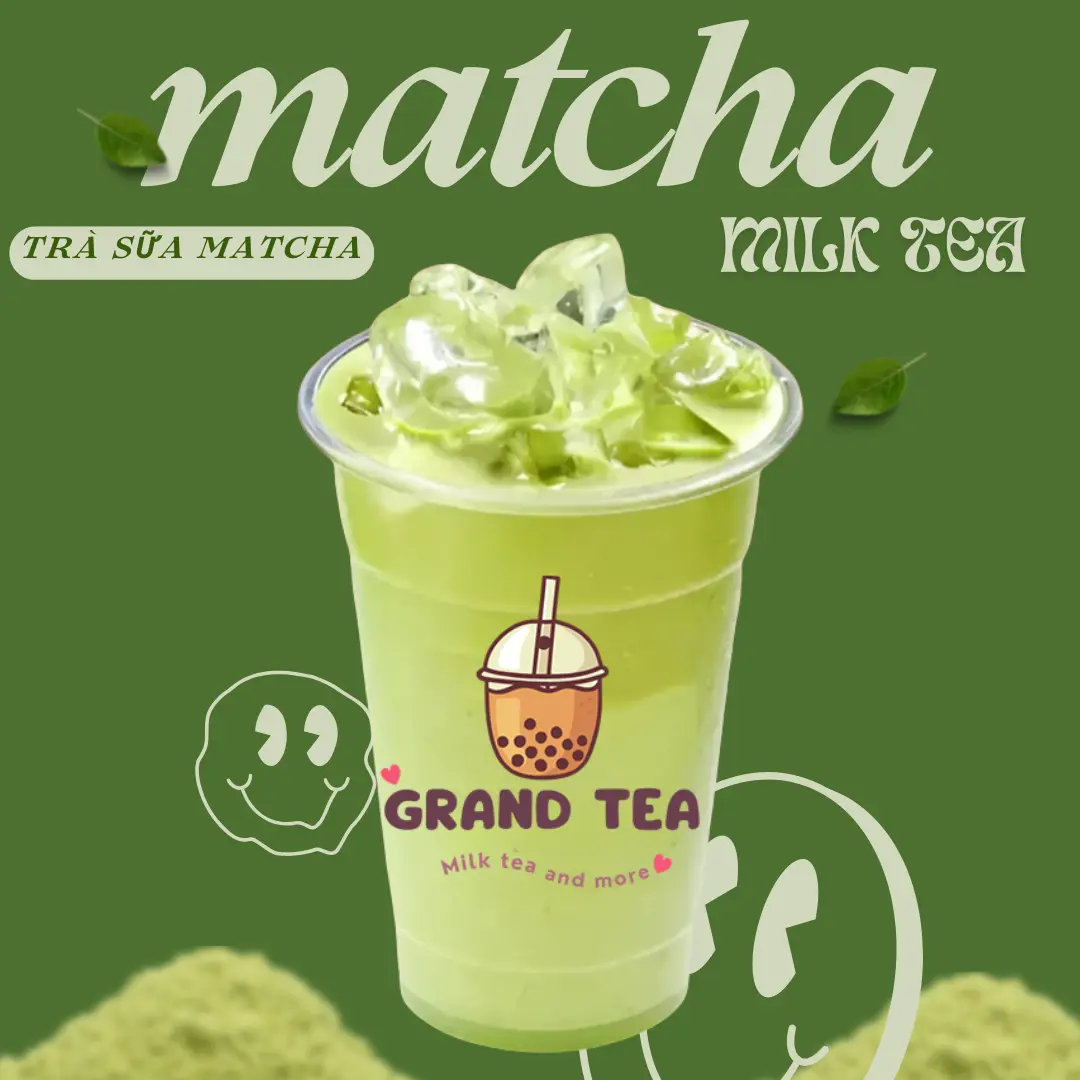 Hình ảnh Trà sữa Matcha/Matcha Milk Tea
