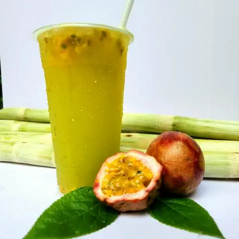 Hình ảnh Nước ép mía mix chanh dây