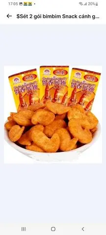Hình ảnh Snack cánh gà đài loan-1 gói