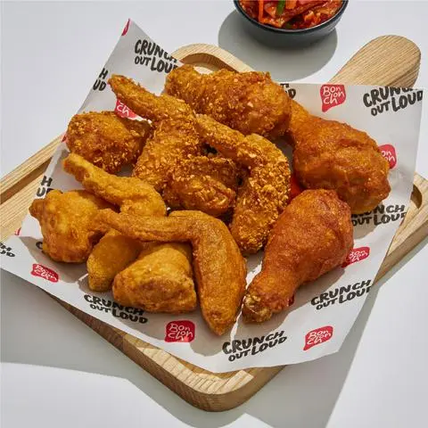 Hình ảnh Chicken Combo (size L) - 8pcs Wings, 3 Drumsticks - Combo gà (size L) - 8 cánh, 3 đùi gà