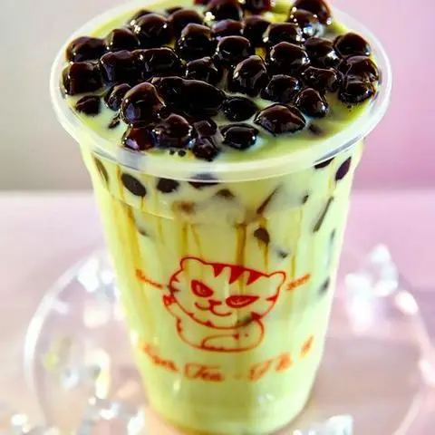 Hình ảnh Matcha trân châu đường đen