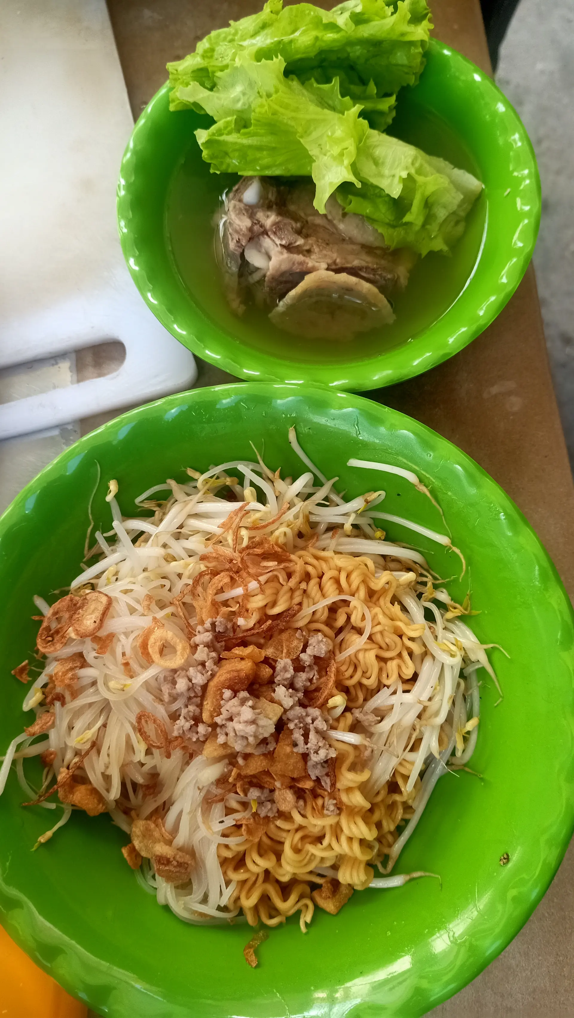 Hình ảnh hủ tiếu khô thịt 