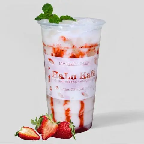 Hình ảnh Sữa Chua Dâu Tây