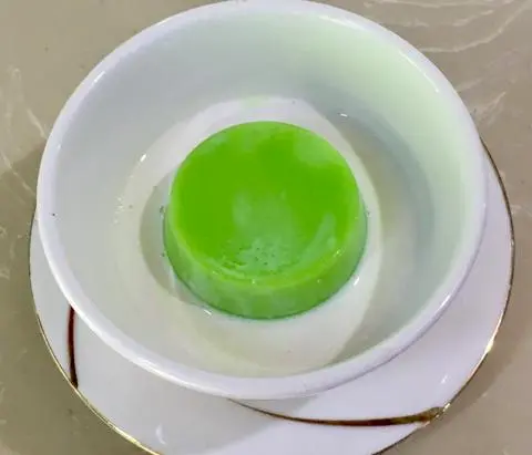 Hình ảnh Đậu hũ lá dứa