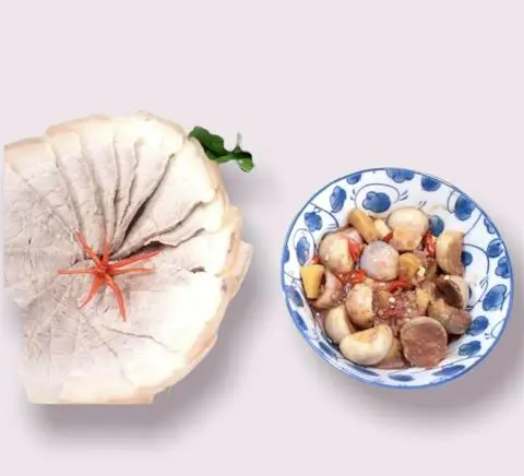 Hình ảnh Cơm Thịt Luộc Cà Pháo