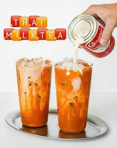 Hình ảnh Trà sữa thái đo