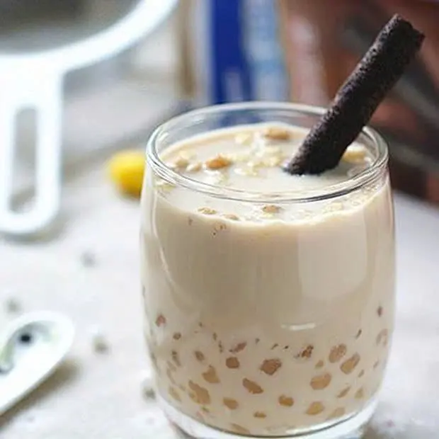 Hình ảnh Trà sữa trân châu trắng
