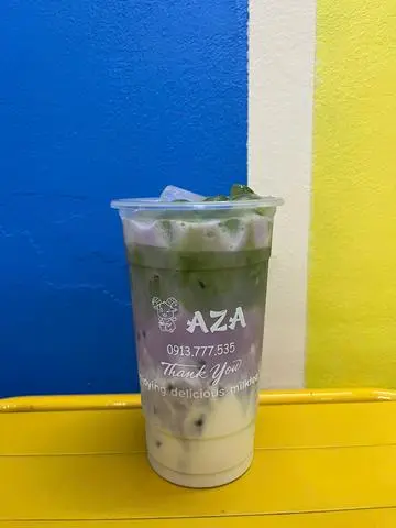 Hình ảnh Matcha latte khoai môn 