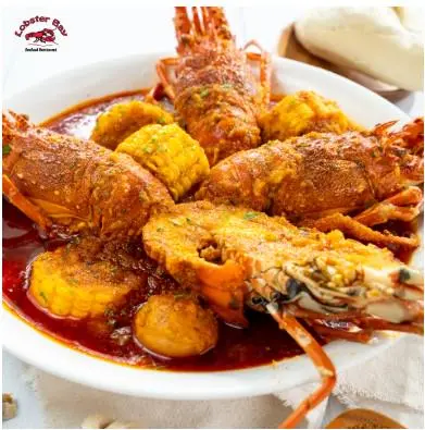 Hình ảnh Tôm hùm baby sốt cajun