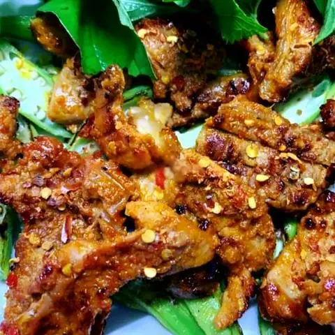 Hình ảnh Dê nướng muối ớt