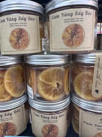 Hình ảnh Cam vàng sấy dẻo