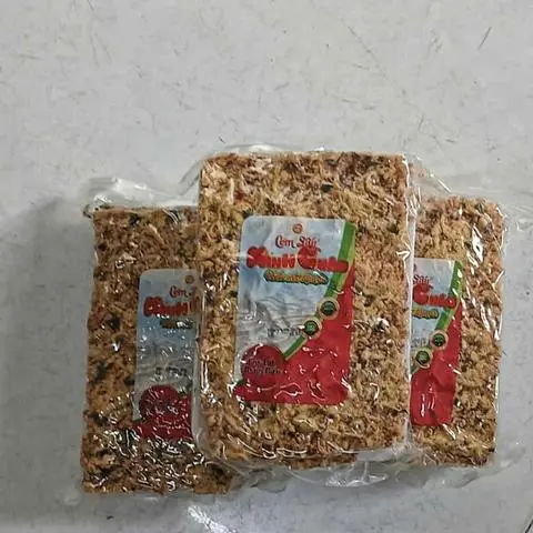 Hình ảnh CƠM CHÁY CHÀ BÔNG RONG BIỂN HAI MIẾNG 