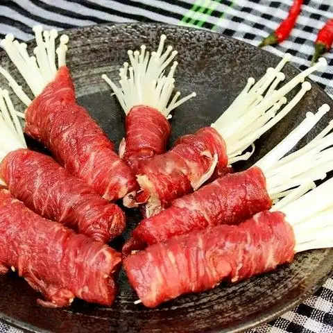 Hình ảnh Bò cuộn kim châm