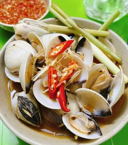 Hình ảnh Nghêu hấp thái
