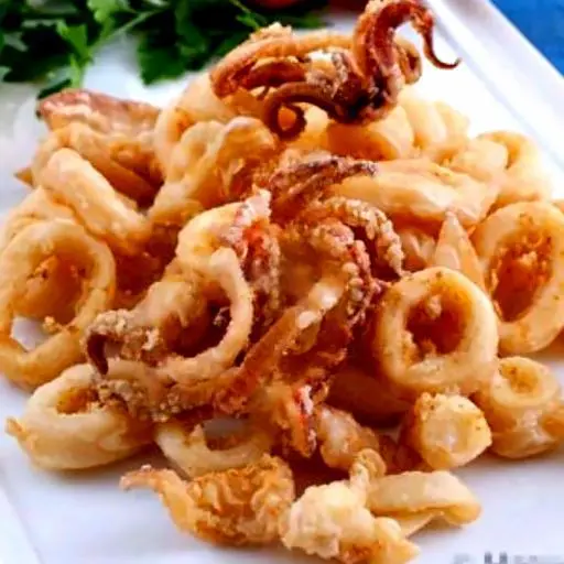 Hình ảnh Tôm - Mực Lăn Bột