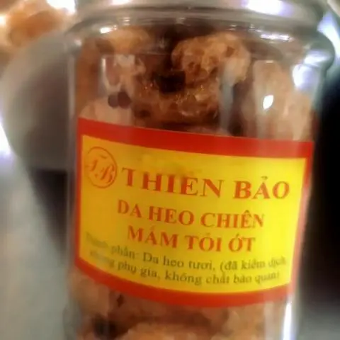 Hình ảnh Da Heo Lắc Mắm