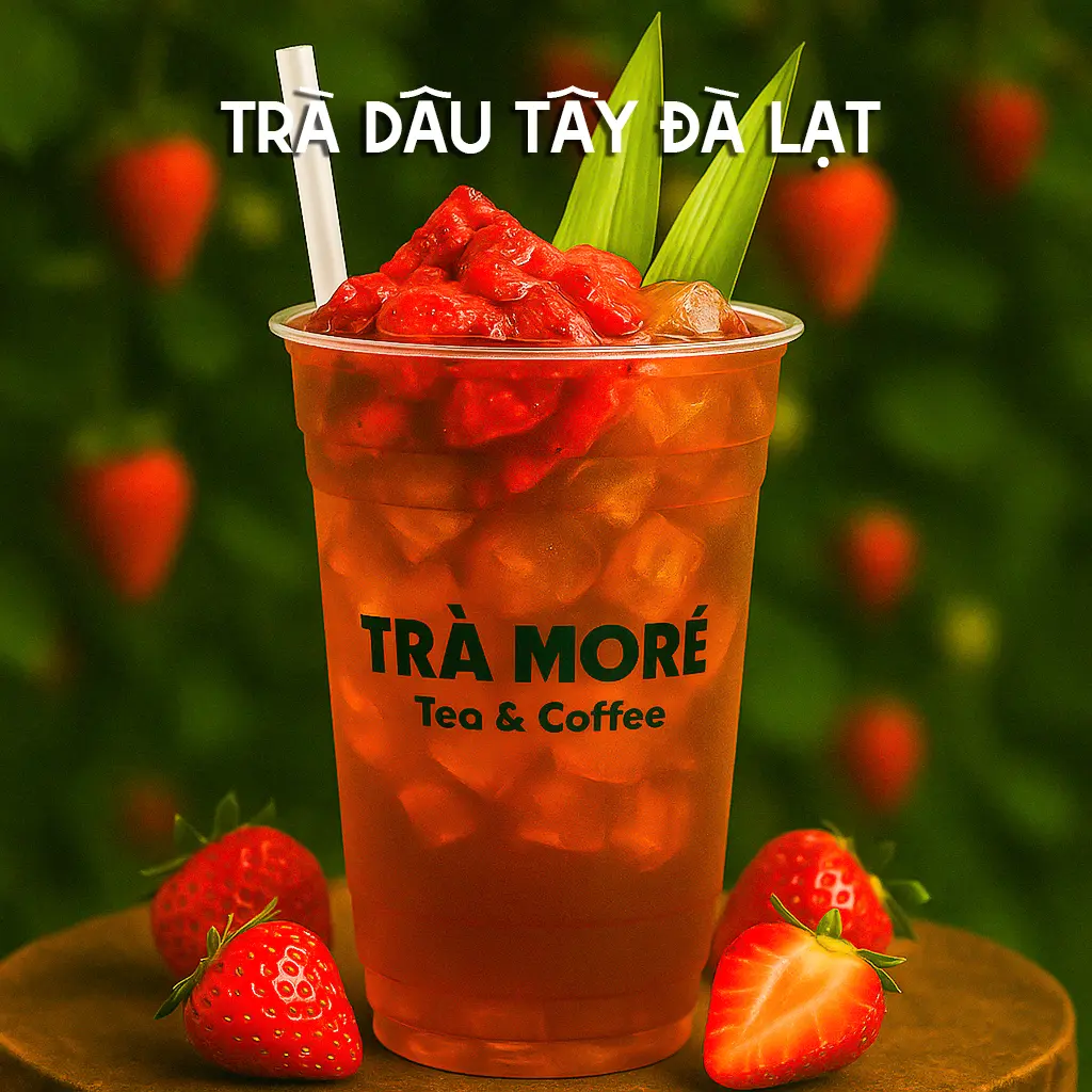 Hình ảnh Trà Dâu Tây Đà Lạt (700ml)