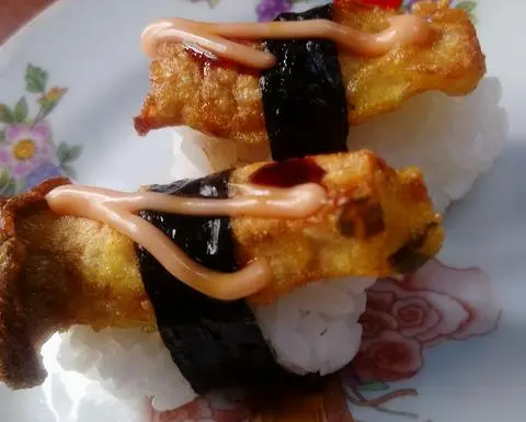 Hình ảnh Eringi Tempura Nigiri 