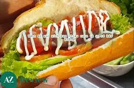 Hình ảnh Hotdog nguyên cây xúc xích