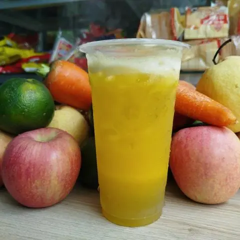 Hình ảnh Táo + Chanh dây