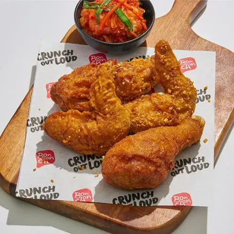 Hình ảnh Chicken Combo (size S) - 4pcs wings, 1pc drumsticks - Combo gà (size S) - 4 cánh, 1 đùi gà