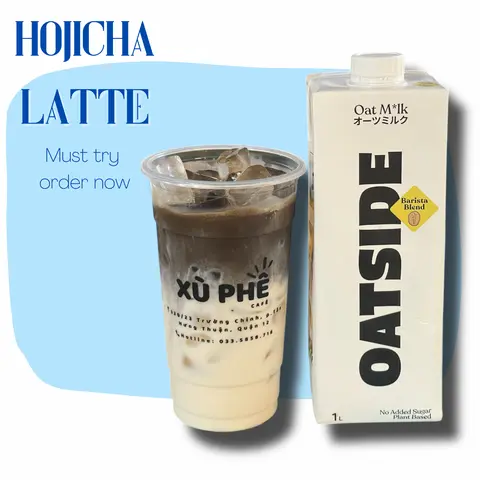 Hình ảnh Houjicha latte