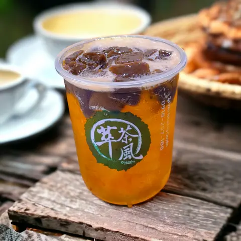 Hình ảnh Hồng trà trân châu