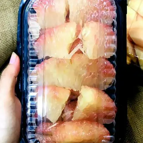 Hình ảnh Bưởi da xanh ruột hồng - 600gr