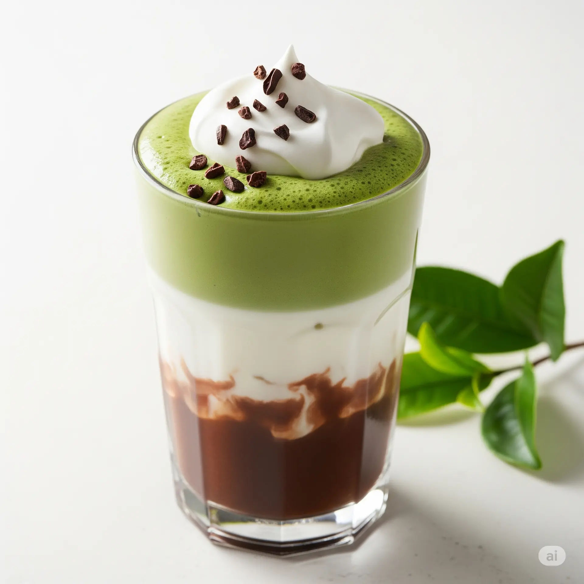 Hình ảnh Matcha cacao sữa
