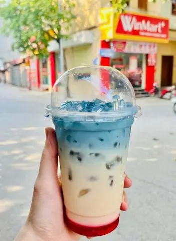 Hình ảnh Trà sữa mây hồng