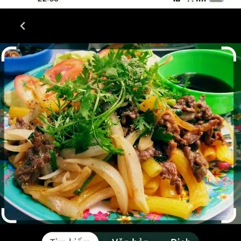 Hình ảnh Nui xào + Bò