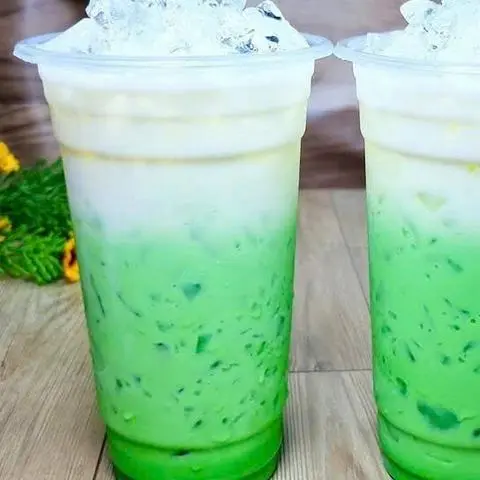 Hình ảnh Sâm Dứa Sữa Tươi  Ly Lớn