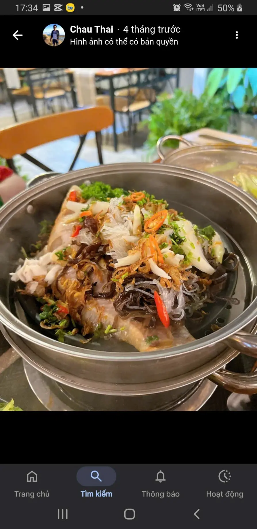 Hình ảnh Cá Hấp Cuốn Bánh Tráng