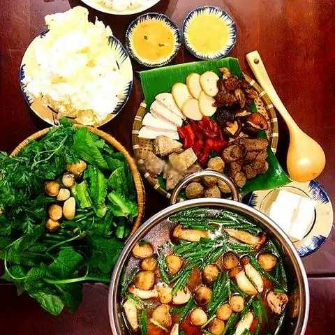 Hình ảnh Lẩu tâm đức chay