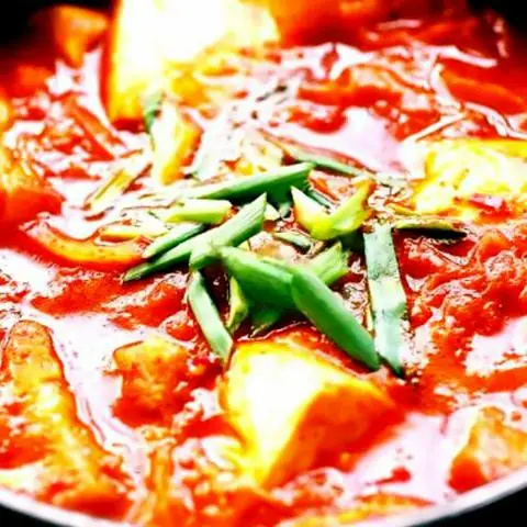 Hình ảnh Canh Kim Chi Tôm