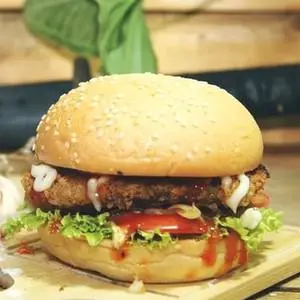 Hình ảnh Hamburger bò