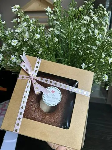Hình ảnh Chocolate chiffon hữu cơ 