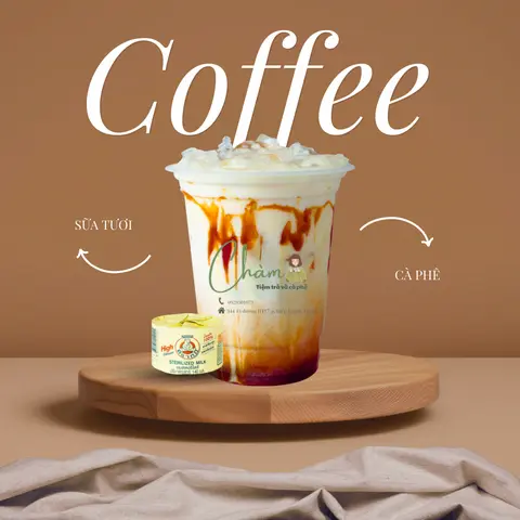 Hình ảnh Cà phê sữa gấu