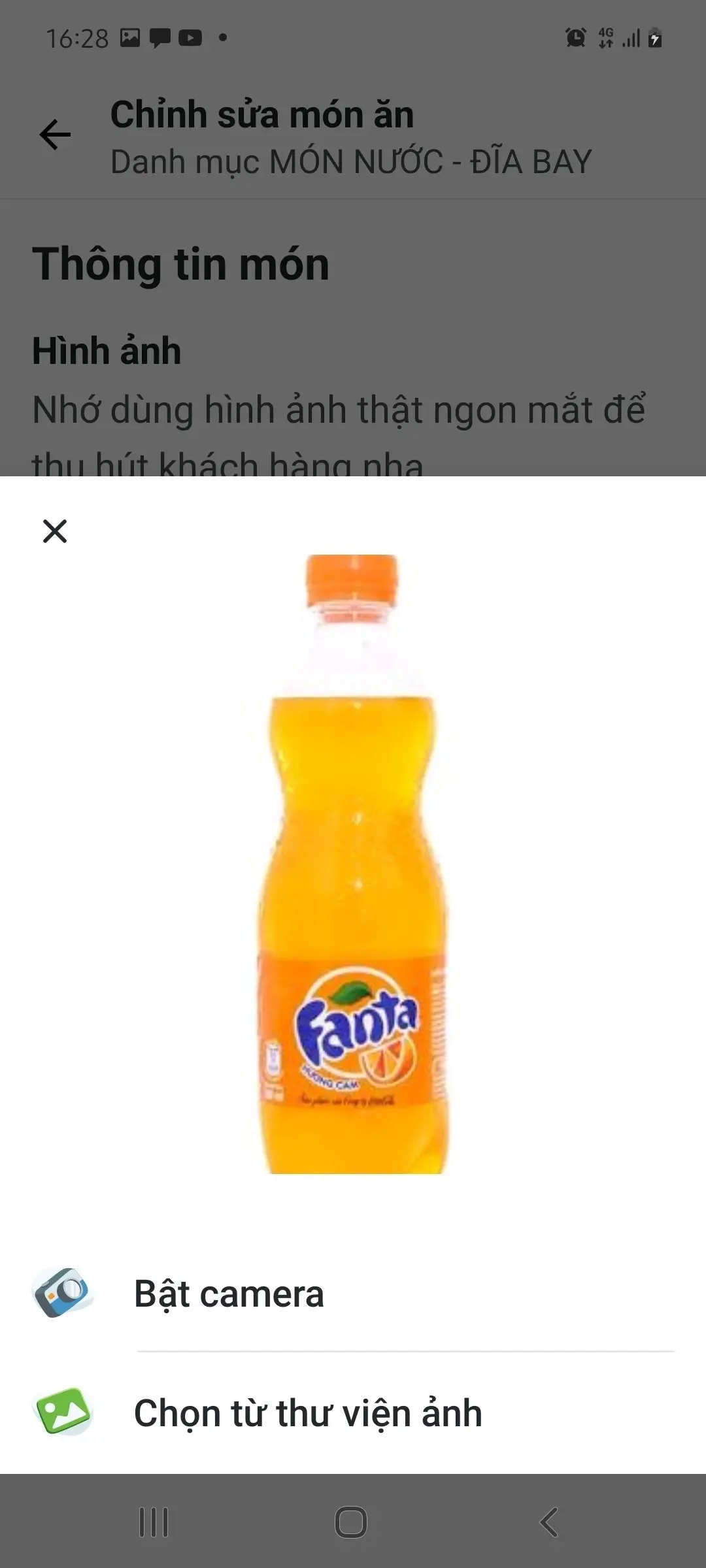 Hình ảnh Fanta CHAI 390 ML