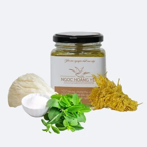 Hình ảnh Yến chưng cúc hoa đường Stevia 200ml