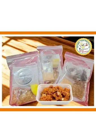 Hình ảnh Combo DẺO NGON - GIÒN RỤM (3 Muối Bơ Me + 1 Da Gà mắm tỏi chiên giòn)