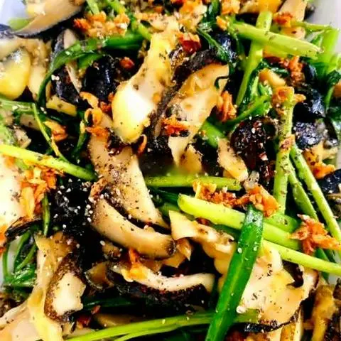 Hình ảnh ỐC GIÁC XÀO RAU MUỐNG